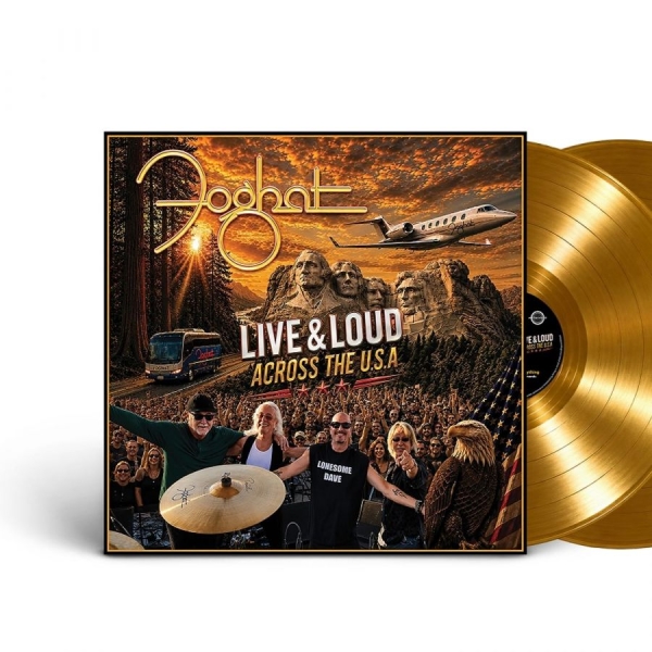 Foghat - Live & Loud Across The Usa (2 Lp Vi in the group VINYL / Upcoming releases / Pop-Rock at Bengans Skivbutik AB (5690785)