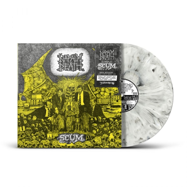 Napalm Death - Scum (Black & White Marbled Vinyl L in the group VINYL / Upcoming releases / Hårdrock at Bengans Skivbutik AB (5690961)