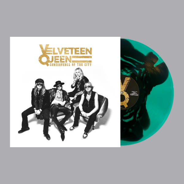 Velveteen Queen - Consequence Of The City (Green/Black Marble Vinyl LP) in the group VINYL / New releases / Hårdrock at Bengans Skivbutik AB (5691010)