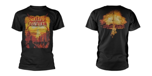 Nuclear Assault - T/S Game Over (L) in the group MERCHANDISE / T-shirt / Kommande / Hårdrock at Bengans Skivbutik AB (5691186)