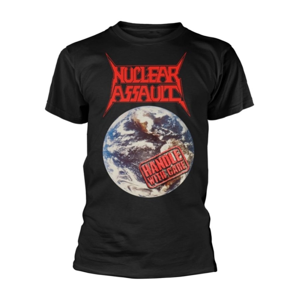 Nuclear Assault - T/S Handle With Care (L) in the group MERCHANDISE / T-shirt / Kommande / Hårdrock at Bengans Skivbutik AB (5691261)