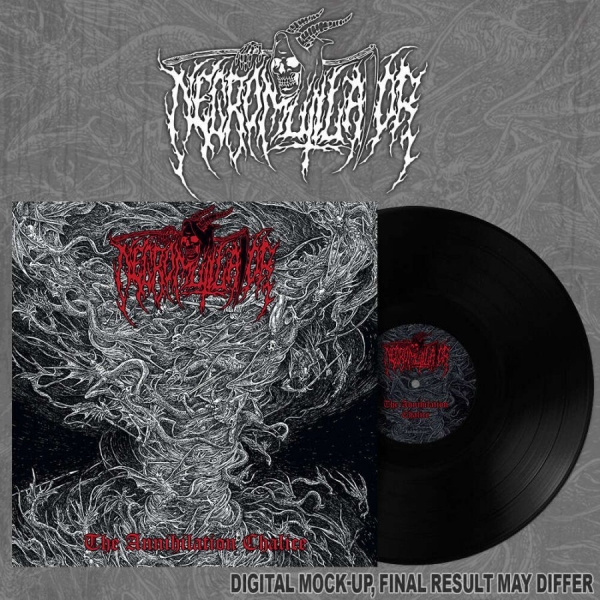 Necromutilator - Annihilation Chalice The (Black Vin in the group VINYL / Upcoming releases / Hårdrock at Bengans Skivbutik AB (5691326)