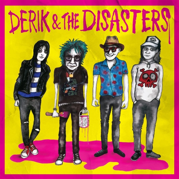 Derik & The Disasters - Derik & The Disasters (Pink Vinyl L in the group VINYL / Upcoming releases / Pop-Rock at Bengans Skivbutik AB (5691342)