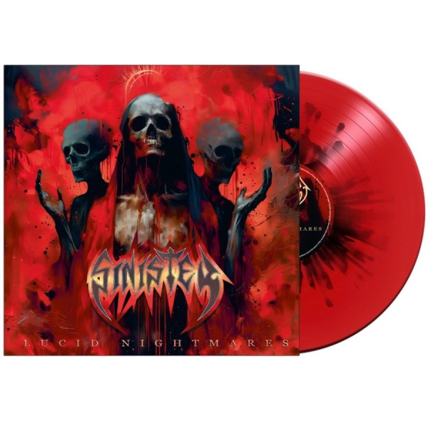 Sinister - Lucid Nightmares (Splatter Vinyl Lp in the group VINYL / Upcoming releases / Hårdrock at Bengans Skivbutik AB (5691345)