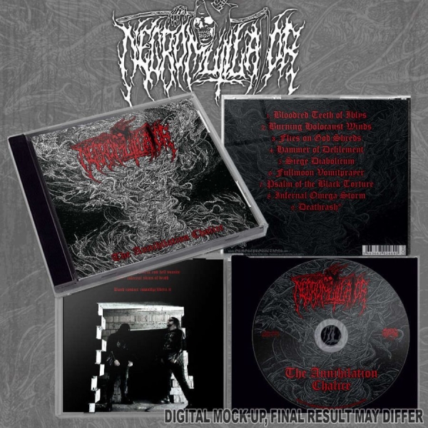 Necromutilator - Annihilation Chalice The in the group CD / Upcoming releases / Hårdrock at Bengans Skivbutik AB (5691350)