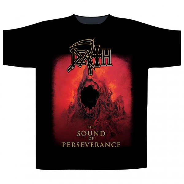 Death - T/S Sound Of Perseverance The (Xxl in the group MERCHANDISE / T-shirt / Kommande / Hårdrock at Bengans Skivbutik AB (5691369)