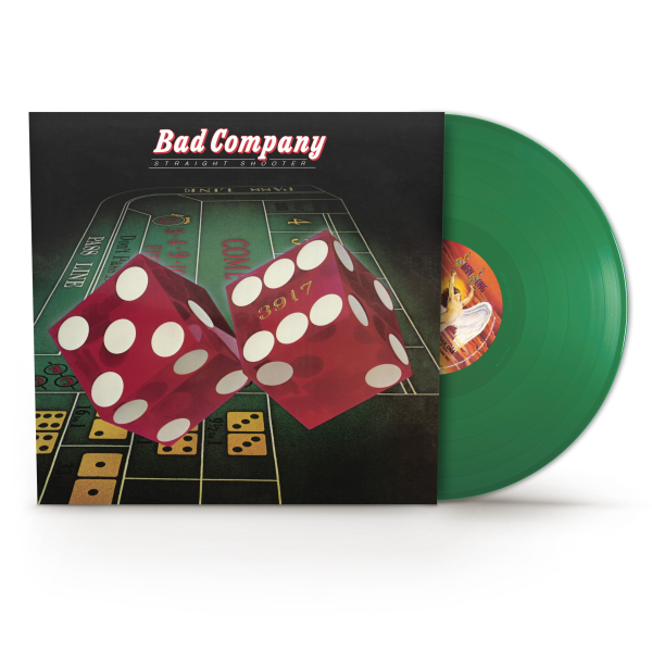 Bad Company - Straight Shooter (Ltd Opaque Evergreen NAD vinyl) in the group VINYL / Pop-Rock at Bengans Skivbutik AB (5691419)