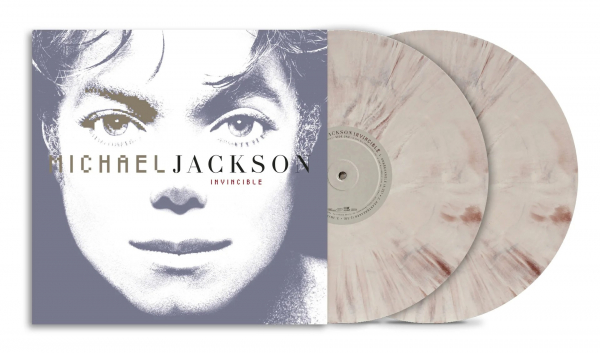 Michael Jackson - Invincible (Ltd NAD Stone Grey Marble 2LP)  in the group OUR PICKS / Friday Releases / 2026-10-16 at Bengans Skivbutik AB (5691464)