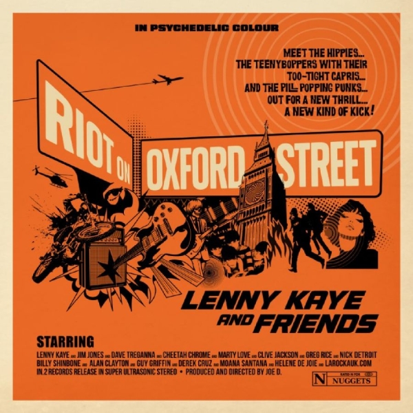 Lenny Kaye & Friends - Riot On Oxford Street in the group CD / Most Pre-Ordered at Bengans Skivbutik AB (5691581)