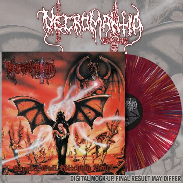 Necromantia - Scarlet Evil Witching Black (Cherry in the group VINYL / Upcoming releases / Hårdrock at Bengans Skivbutik AB (5691606)