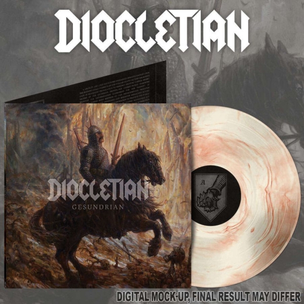 Diocletian - Gesundrian (Bone W/ Oxblood Marbled in the group VINYL / Upcoming releases / Hårdrock at Bengans Skivbutik AB (5691608)
