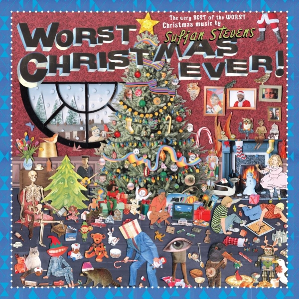 Sufjan Stevens - Worst Christmas Ever! (Rudolph Red in the group VINYL / Upcoming releases / Julmusik,Pop-Rock at Bengans Skivbutik AB (5691872)