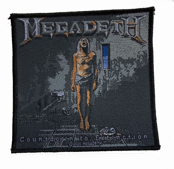 Megadeth - Patch Countdown To Extinction (10,1 in the group MERCHANDISE / Accessoarer / Kommande / Hårdrock at Bengans Skivbutik AB (5691971)