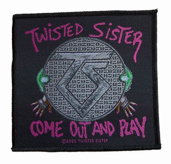 Twisted Sister - Patch Come Out And Play (9,5 Cm X 1 in the group MERCHANDISE / Accessoarer / Kommande / Hårdrock at Bengans Skivbutik AB (5691987)