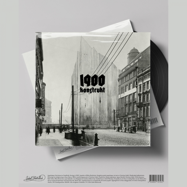 1900 - Konstrukt (Black Vinyl LP) in the group VINYL / Upcoming releases / Pop-Rock,Svensk Musik at Bengans Skivbutik AB (5692202)