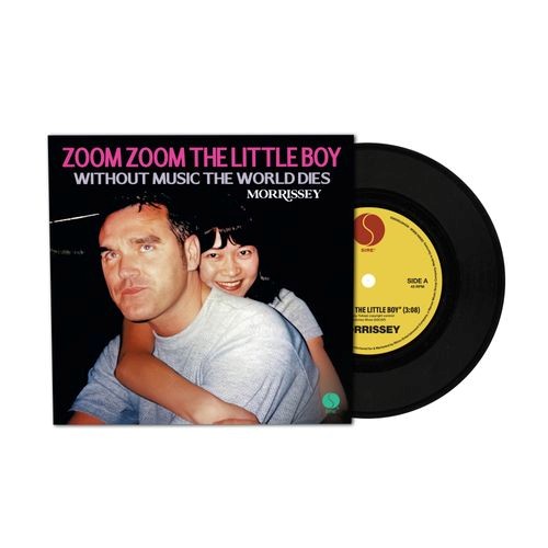Morrissey - Zoom Zoom The Little Boy / Without Music The World Dies in the group VINYL / Upcoming releases / Pop-Rock at Bengans Skivbutik AB (5692439)