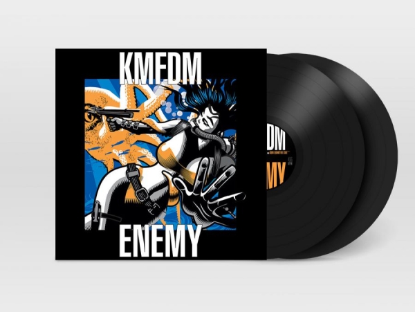 Kmfdm - Enemy (2 Lp Vinyl) in the group VINYL / Upcoming releases / Pop-Rock at Bengans Skivbutik AB (5692517)