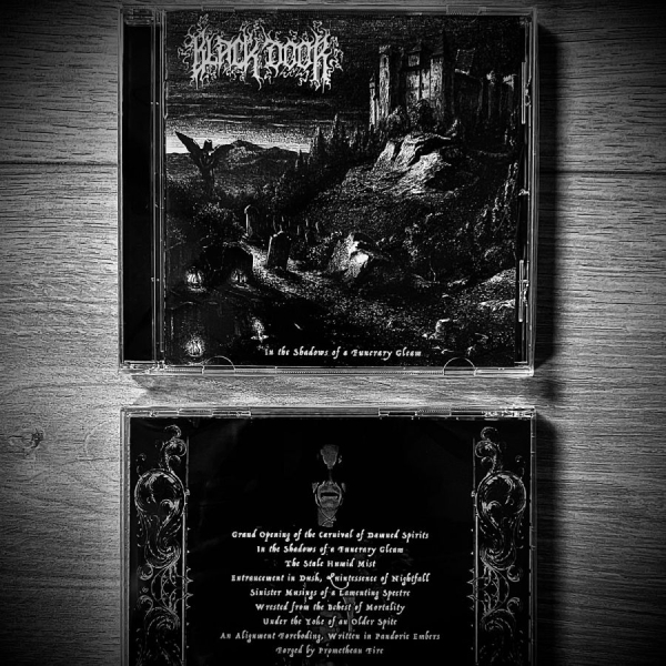 Black Door - In The Shadows Of A Funerary Gleam in the group CD / Most Pre-Ordered at Bengans Skivbutik AB (5692570)