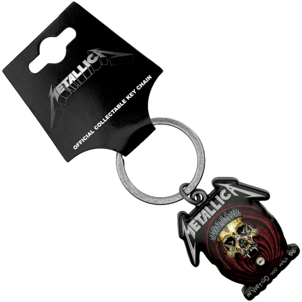 Metallica - In Vertigo Detail Keychain in the group MERCHANDISE / Keyring / / at Bengans Skivbutik AB (5692762)