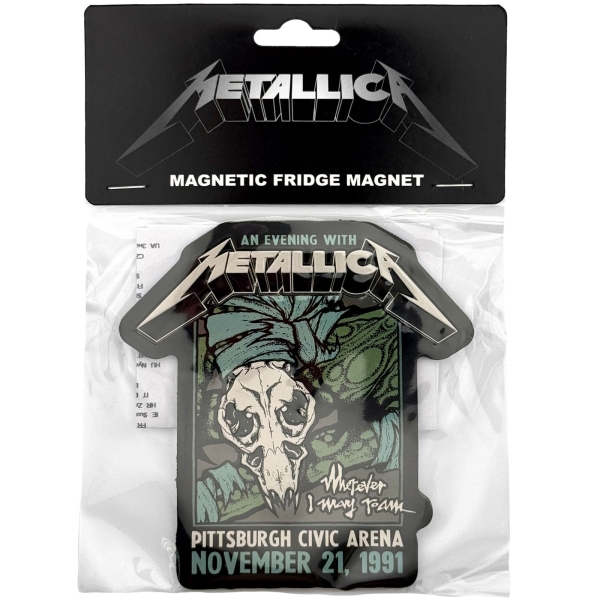 Metallica - Roam Tour Magnet in the group MERCHANDISE / Magnet /  /  at Bengans Skivbutik AB (5692772)