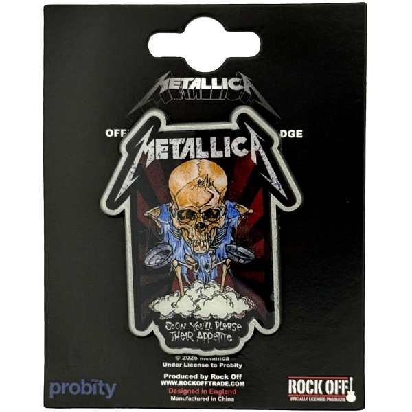 Metallica - Doris Pin Badge in the group MERCHANDISE / Pin-Button Badge / / at Bengans Skivbutik AB (5692777)