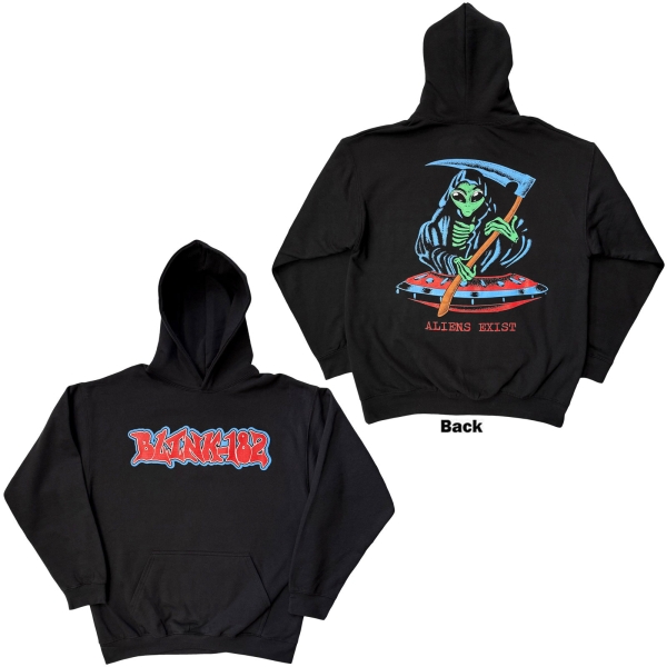 Blink-182 - Alien Reaper Uni Bl Hoodie in the group MERCHANDISE / Hoodies / Nyheter / Punk at Bengans Skivbutik AB (5692978r)