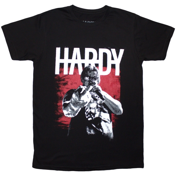 Hardy - Middle Finger Uni Bl T-Shirt in the group MERCHANDISE / T-shirt / Nyheter / Country at Bengans Skivbutik AB (5692994r)