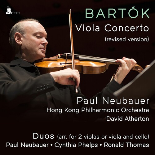 Bela Bartok - Viola Concerto in the group CD / Klassiskt at Bengans Skivbutik AB (5693088)