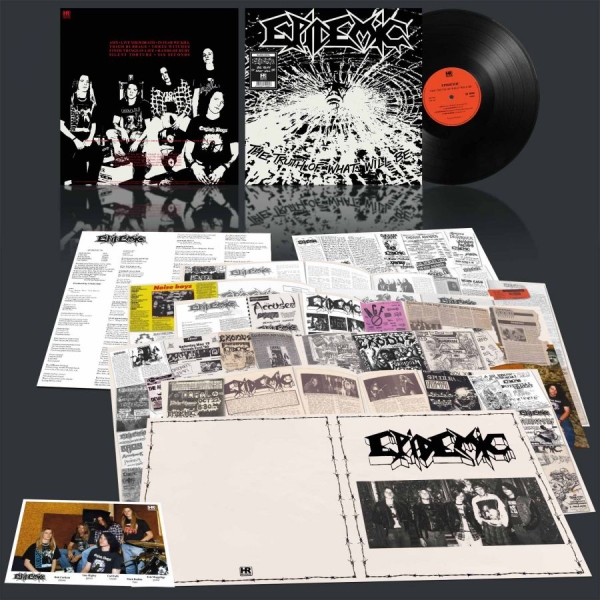 Epidemic - Truth Of What Will Be The (Black Vi in the group VINYL / Upcoming releases / Hårdrock at Bengans Skivbutik AB (5693203)