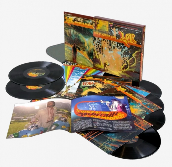 The Flaming Lips - At War With The Mystics (20Th Anniversary 6Lp Black Vinyl Box Set ) in the group VINYL / Upcoming releases / Pop-Rock at Bengans Skivbutik AB (5693220)