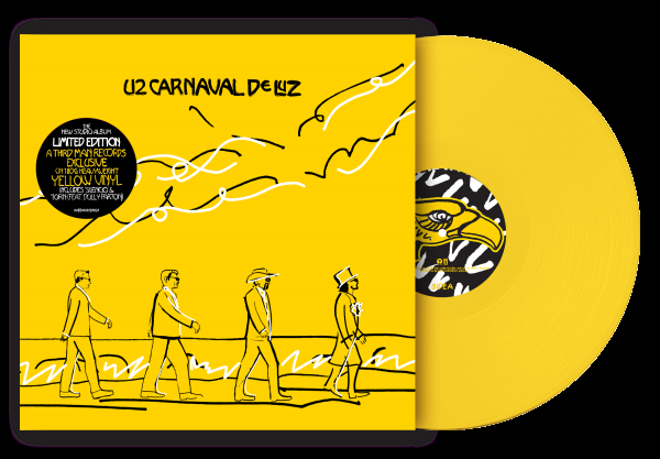 U2 - Carnaval De Luz (Ltd Yellow Third Man Records Vinyl) in the group VINYL / Upcoming releases / Pop-Rock at Bengans Skivbutik AB (5693278)