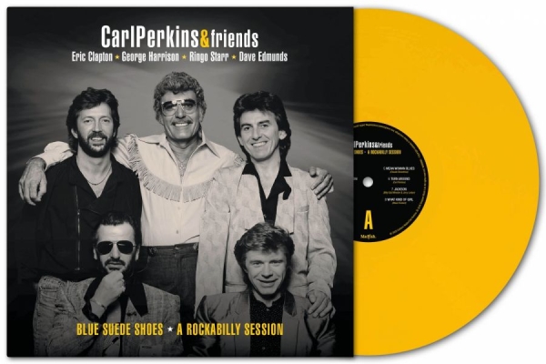 Carl Perkins & Friends - Blue Suede Shoes - A Rockabilly Ses in the group VINYL / Upcoming releases / Pop-Rock at Bengans Skivbutik AB (5693356)
