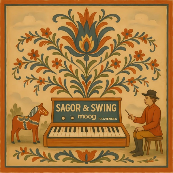 Sagor & Swing - Moog På Svenska in the group VINYL / Upcoming releases / World Music at Bengans Skivbutik AB (5693437)