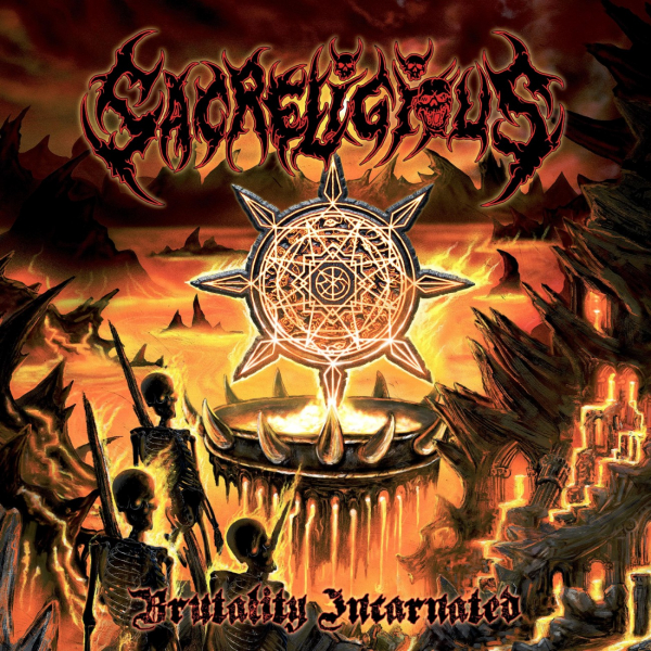 Sacreligious - Brutality Incarnated (Black Vinyl LP) in the group VINYL / New releases / Hårdrock at Bengans Skivbutik AB (5693463)