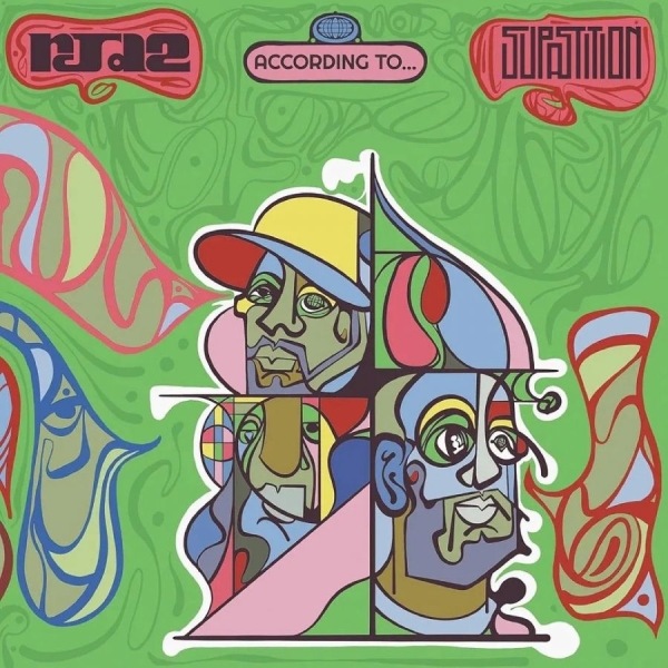Rjd2 & Supastition - According To... (Green Swirl Vinyl) in the group VINYL / Pop-Rock at Bengans Skivbutik AB (5693755)