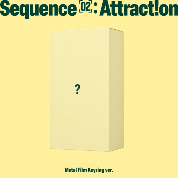 And2ble - Sequence 02 : Attraction (Metal Film Keyring Ver.) in the group MERCHANDISE / Merch+Code / Kommande / K-Pop at Bengans Skivbutik AB (5693905)