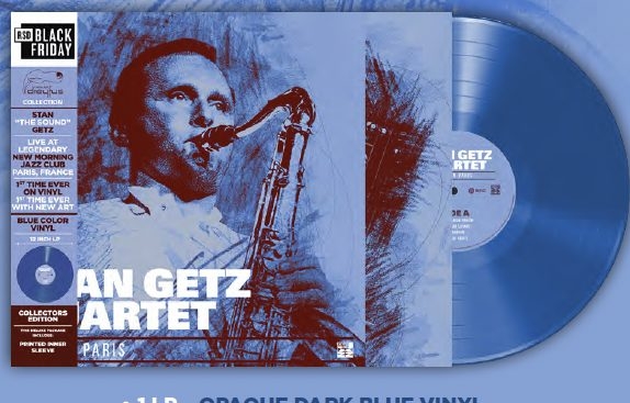 Stan Getz Quartet - Live In Paris in the group OUR PICKS / Record Store Day / RSD BF 2026 at Bengans Skivbutik AB (5693965)