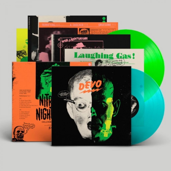 Devo - Nitrous Nightmare: Halloween Live 1975 (Color 2LP) in the group VINYL / Pop-Rock at Bengans Skivbutik AB (5694088)