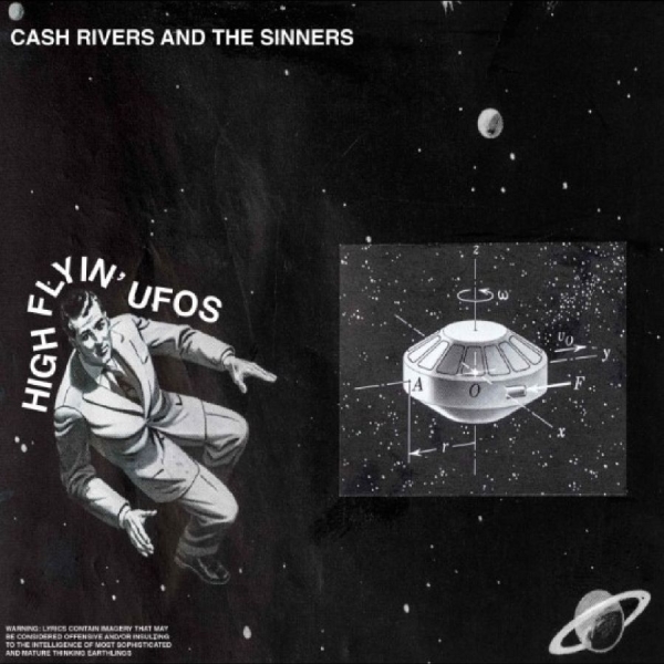 Cash Rivers And The Sinners - High Flyin' Ufos in the group VINYL / Pop-Rock at Bengans Skivbutik AB (5694111)