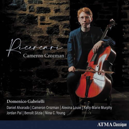 Cameron Crozman - Ricercari - Works For Cello in the group CD / Klassiskt at Bengans Skivbutik AB (5694403)