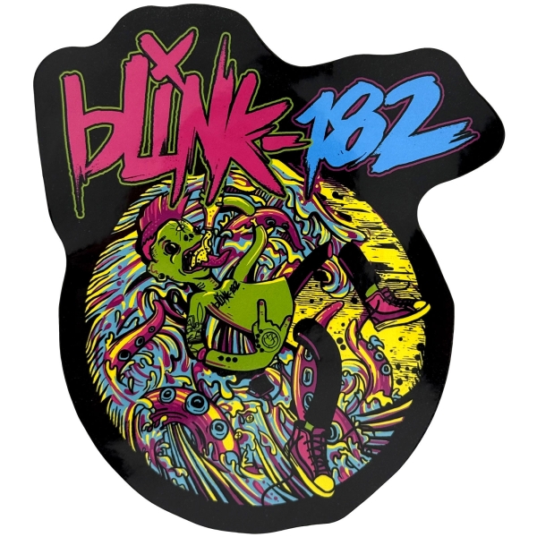 Blink-182 - Overboard Event Sticker in the group MERCHANDISE / Merch / Nyheter / Punk at Bengans Skivbutik AB (5694777)
