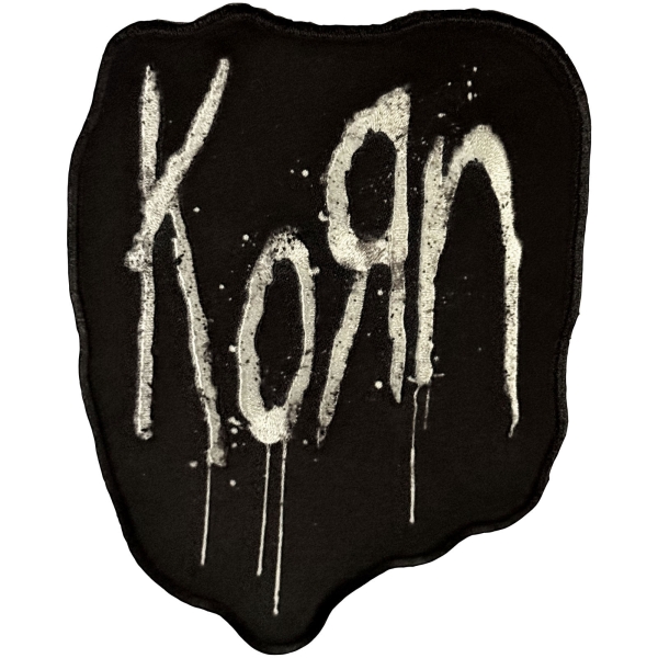 Korn - Splatter Logo Woven Patch in the group MERCH / Accessories / Patches at Bengans Skivbutik AB (5694859)