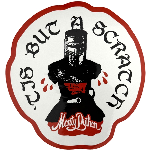 Monty Python - Scratch Sticker in the group MERCHANDISE / Merch / Nyheter / Film-Musikal at Bengans Skivbutik AB (5694861)