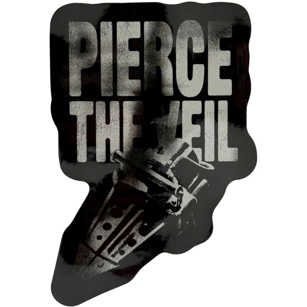 Pierce The Veil - Large Text Sticker in the group MERCHANDISE / Merch / Nyheter / Hårdrock at Bengans Skivbutik AB (5694922)