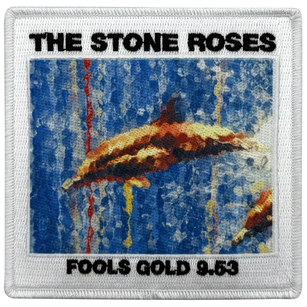 The Stone Roses - Fools Gold Woven Patch in the group MERCHANDISE / Patch / / at Bengans Skivbutik AB (5694936)