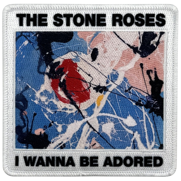 The Stone Roses - Adored Woven Patch in the group MERCHANDISE / Patch / / at Bengans Skivbutik AB (5694938)
