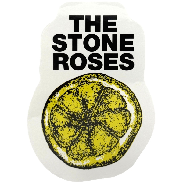 The Stone Roses - Logo & Lemon Sticker in the group MERCHANDISE / Merch / Nyheter / Pop-Rock at Bengans Skivbutik AB (5694941)
