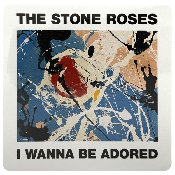 The Stone Roses - Adored Sticker in the group MERCHANDISE / Merch / Nyheter / Pop-Rock at Bengans Skivbutik AB (5694945)