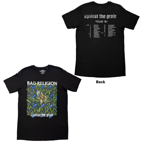 Bad Religion - Against The Grain Uni Bl T-Shirt in the group MERCHANDISE / T-shirt / Nyheter / Punk at Bengans Skivbutik AB (5695019r)