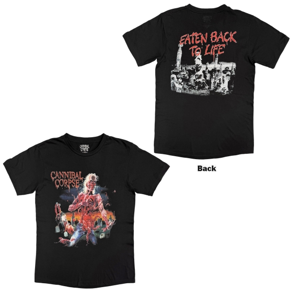 Cannibal Corpse - Eaten Back To Life Uni Bl T-Shirt in the group MERCHANDISE / T-shirt / Nyheter / Hårdrock at Bengans Skivbutik AB (5695022r)